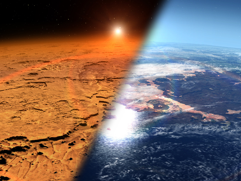 How Mars’s Magnetic Field Let Its Atmosphere Slip Away