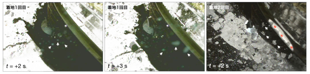 リュウグウの花吹雪　〜小型モニタカメラCAM-Hが捉えた表面粒子とリターンサンプル〜