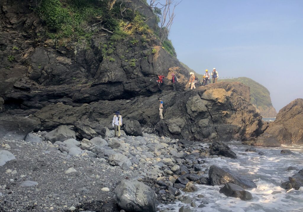 Field excursion at Shikoku