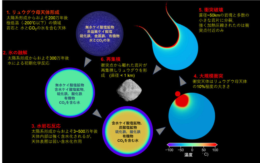 炭素質小惑星リュウグウの形成と進化：リターンサンプルから得た証拠